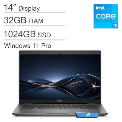 14" Display
32GB RAM
1024GB SSD
Windows 11 Pro
Intel Core i3