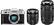 Front. Fujifilm - X Series X-T10 Mirrorless Camera with 16-50mm and 50-230mm Lenses - Silver.