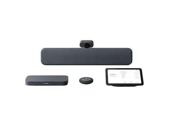 Front. Lenovo - Lenovo Series One 21N60001US Video Conference Bundle - Medium Room, Full HD 1080p, 30 fps - Charcoal.