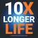 10X LONGER LIFE
*Compared to Worx tools with standard motors