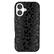 Front. VELVET CAVIAR - Magsafe Case for Apple iPhone 16 - Black Leopard.