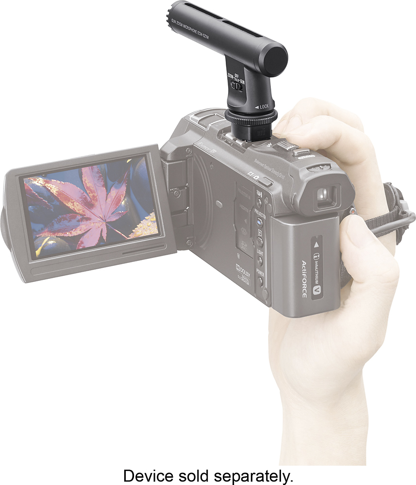 Angle View: Saramonic - Compact Directional Mic for DSLR, Mirrorless, Video, DJI Osmo Pocket Adapter & more (SR-XM1)