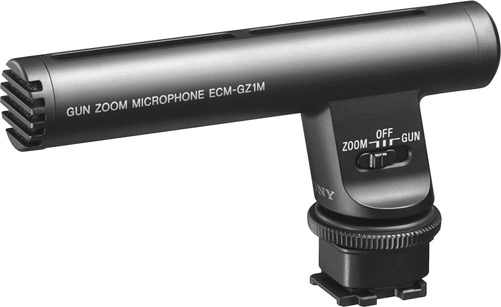 Sony - ECMGZ1M Shotgun Microphone - Black