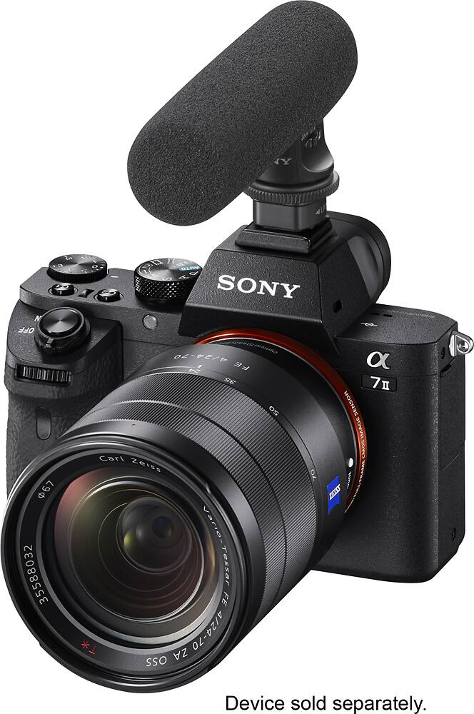 Alt View 12. Sony - ECMGZ1M Shotgun Microphone - Black.