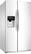 Angle. Samsung - 24.5 Cu. Ft. Side-by-Side Refrigerator with Thru-the-Door Ice and Water - White.