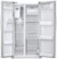 Alt View Zoom 11. Samsung - 24.5 Cu. Ft. Side-by-Side Refrigerator with Thru-the-Door Ice and Water - White.