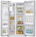 Alt View Zoom 1. Samsung - 24.5 Cu. Ft. Side-by-Side Refrigerator with Thru-the-Door Ice and Water - White.