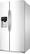 Left. Samsung - 24.5 Cu. Ft. Side-by-Side Refrigerator with Thru-the-Door Ice and Water - White.