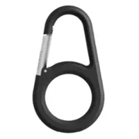 Belkin - AirTag Secure Holder with Carabiner - Black - Angle_Zoom