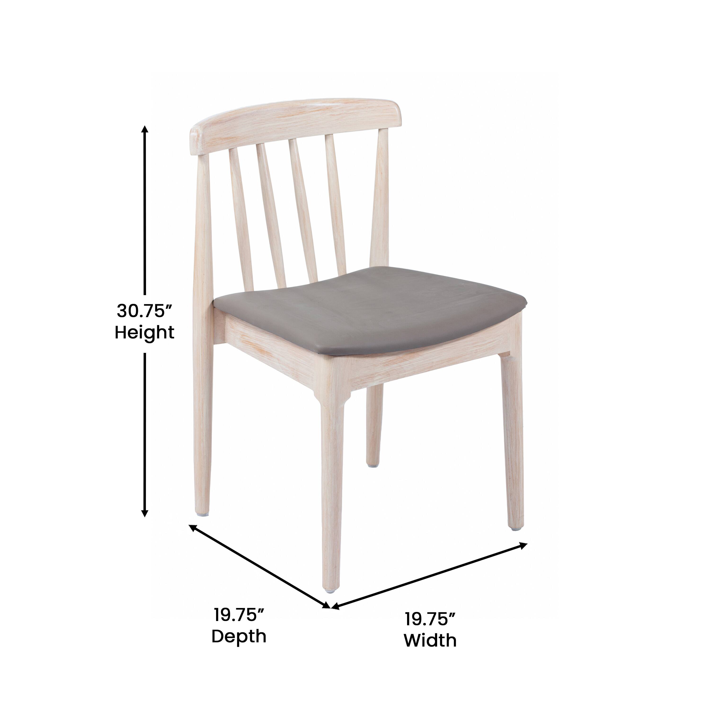 30.75" Height  
19.75" Depth  
19.75" Width