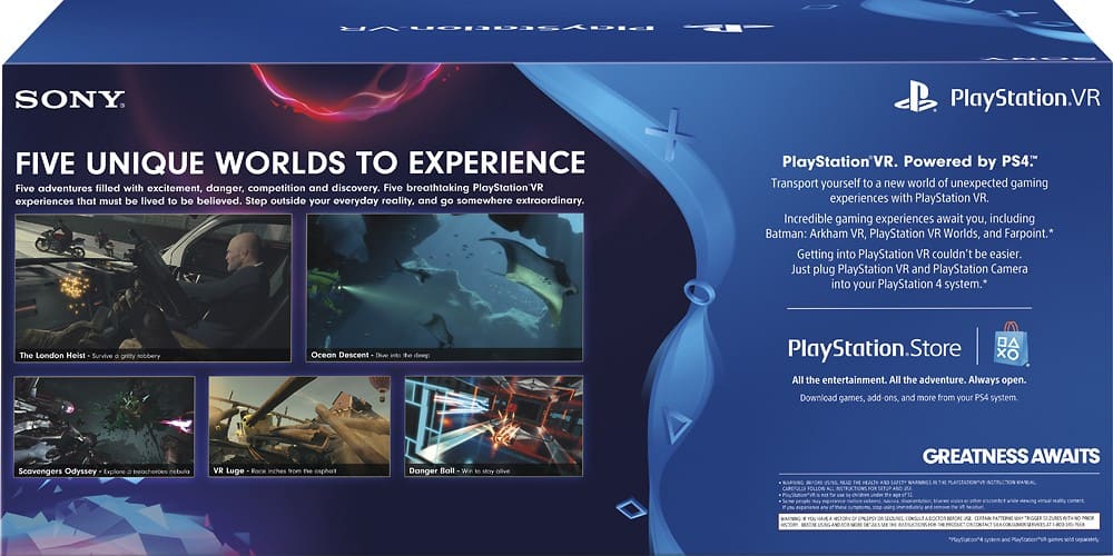 vr worlds ps store