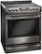 Angle Zoom. LG - 6.3 Cu. Ft. Self-Cleaning Slide-In Electric Range with ProBake Convection - Black stainless steel.