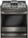 Front Zoom. LG - 6.3 Cu. Ft. Self-Cleaning Slide-In Gas Range with ProBake Convection - Black stainless steel.