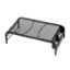 Alt View 11. Mind Reader - Monitor Stand, Ventilated Laptop Riser, Desktop Organizer, Side Storage, Metal Mesh, 20"L x 11.5"W x 5.5"H - Black.