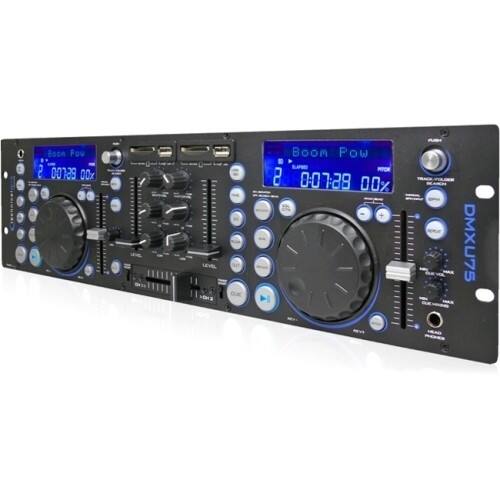 Front Standard. Technical Pro - Professional Double USB/SD Player & Mixer - Black.