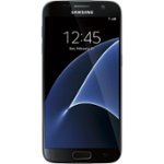 Front. Samsung - Galaxy S7 32GB (Unlocked) - Black Onyx.