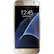 Front. Samsung - Galaxy S7 32GB (Unlocked) - Gold Platinum.