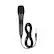 Front. Karaoke USA - Dynamic Microphone - Black.