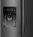 Alt View 4. Samsung - 24.5 Cu. Ft. Side-by-Side Fingerprint Resistant Refrigerator with Thru-the-Door Ice and Water.