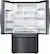 Alt View 2. Samsung - 28 Cu. Ft. French Door Refrigerator - Black stainless steel.