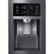 Alt View Zoom 4. Samsung - 28 Cu. Ft. French Door Refrigerator - Black stainless steel.