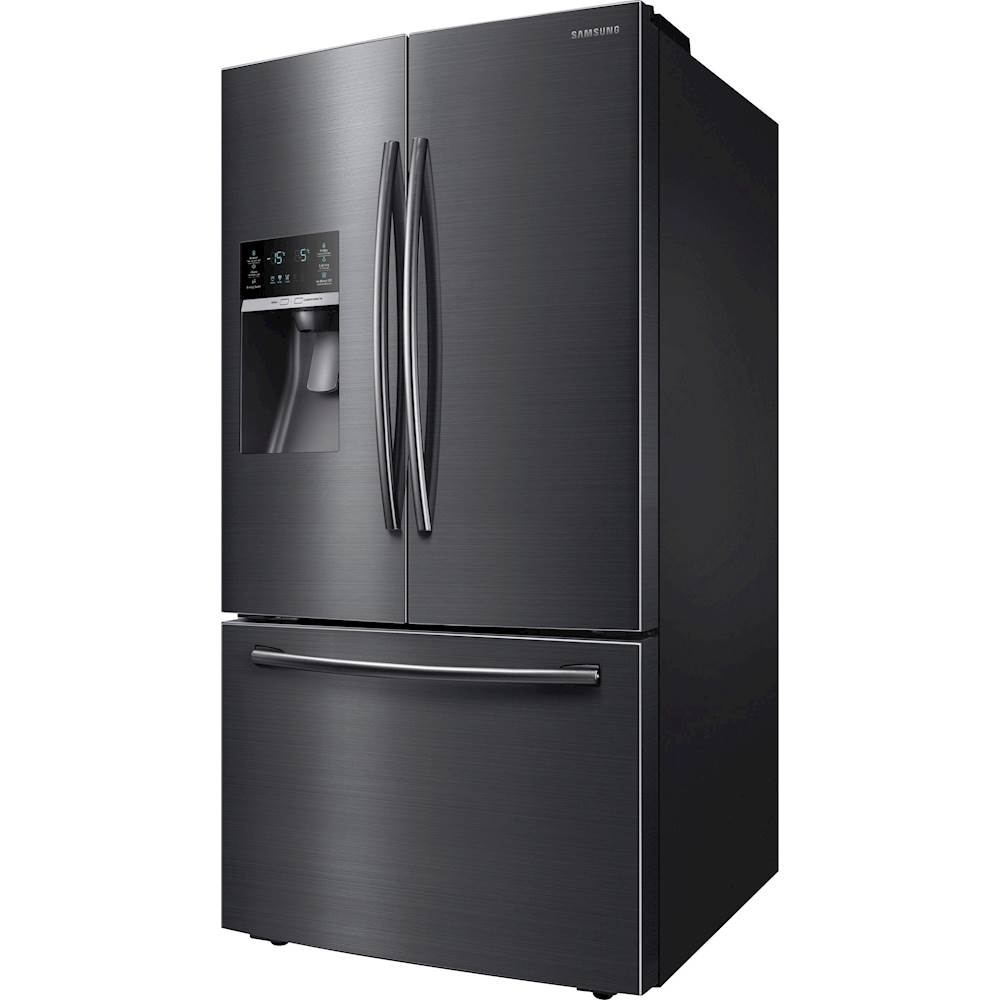 28 cu. ft. Large Capacity 3-Door French Door Refrigerator in Black  Stainless Steel Refrigerators - RF28T5001SG/AA