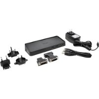 Kensington - SD3600 USB 3.0 Docking Station - Black - Front_Zoom