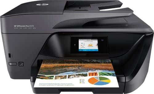 HP - OfficeJet Pro 6978 Wireless All-In-One Instant Ink Ready Printer - Black-Front_Standard