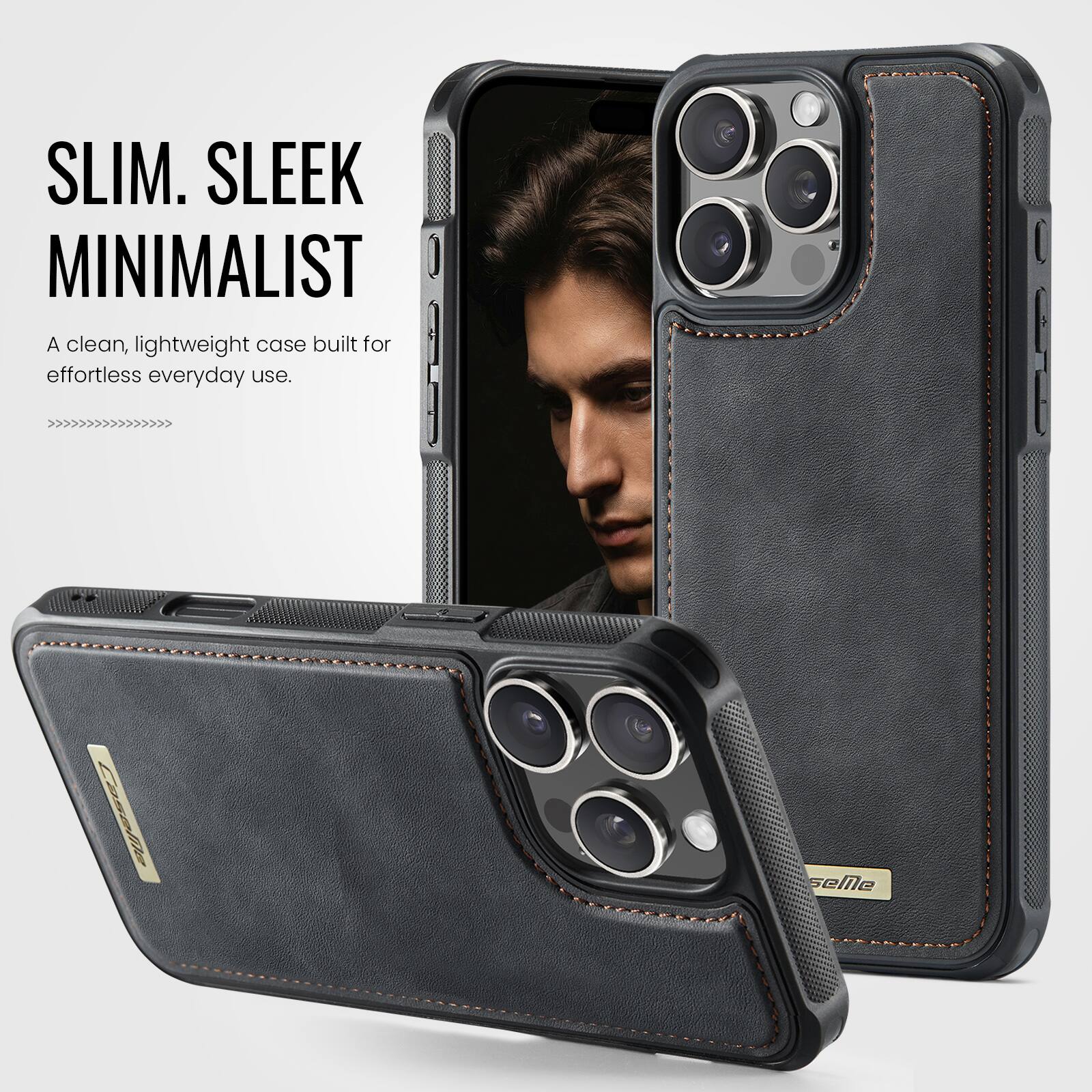 SLIM. SLEEK MINIMALIST  
A clean, lightweight case built for effortless everyday use.