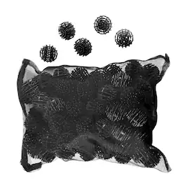 HQRP - 1.5 in Bio Balls Filter Media - 100 Pack Mesh Bag - Aquarium Pond Waterfall Fountain