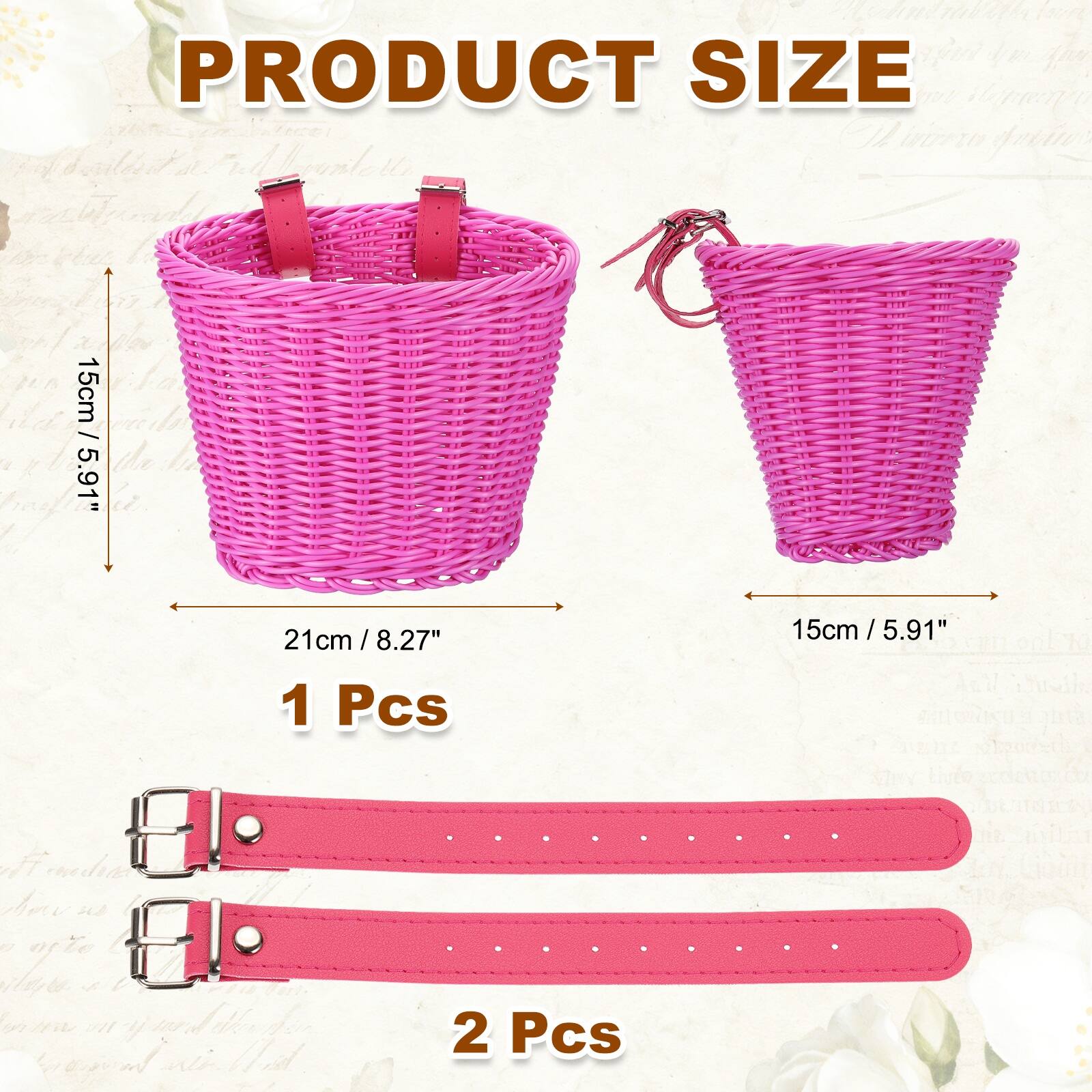 PRODUCT SIZE

15cm / 5.91" x 21cm / 8.27" / 1 Pcs

15cm / 5.91" / 2 Pcs