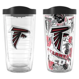 Tervis - Atlanta Falcons Two-Pack 16oz. Allover Classic Tumbler Set - Multicolor
