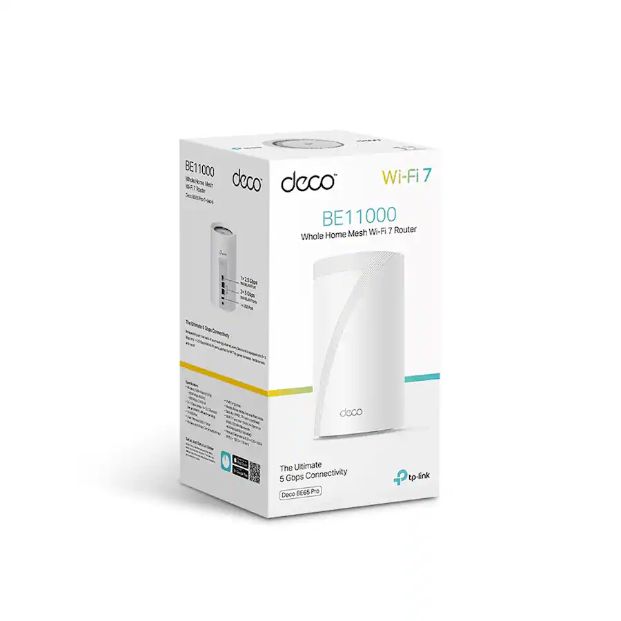 TP Link Deco 7 Pro BE11000 Tri Band Wi Fi 7 Whole Home Mesh Router ...