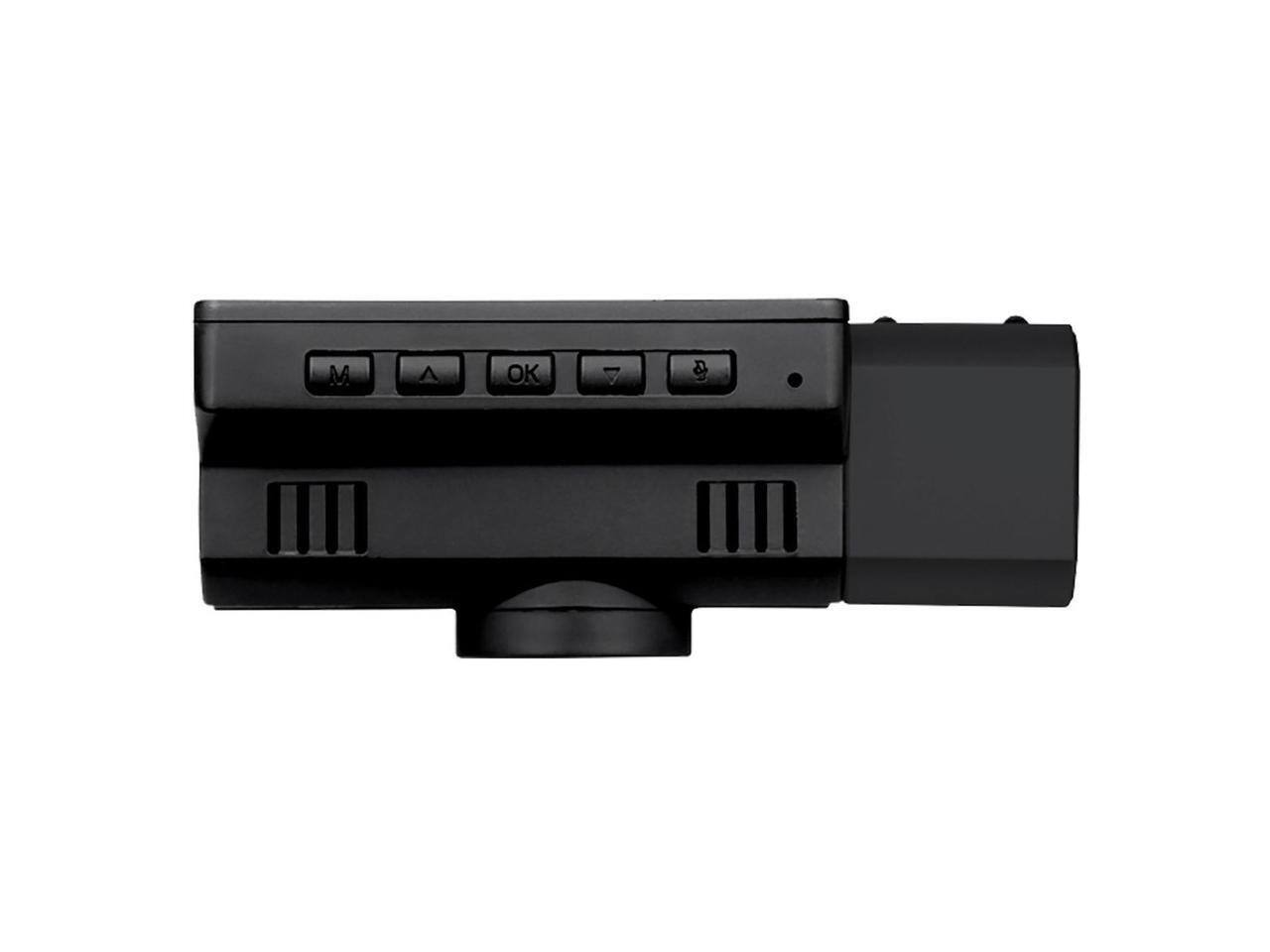 Alt View 2. Adesso - GekoGear Scout Pro 3-Channel Wi-Fi Dash Cam | 2K Camera - Black.