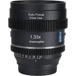 Sirui - 20mm T1.8 1.33x Anamorphic Cine Lens, - Neutral Flare, Fujifilm X