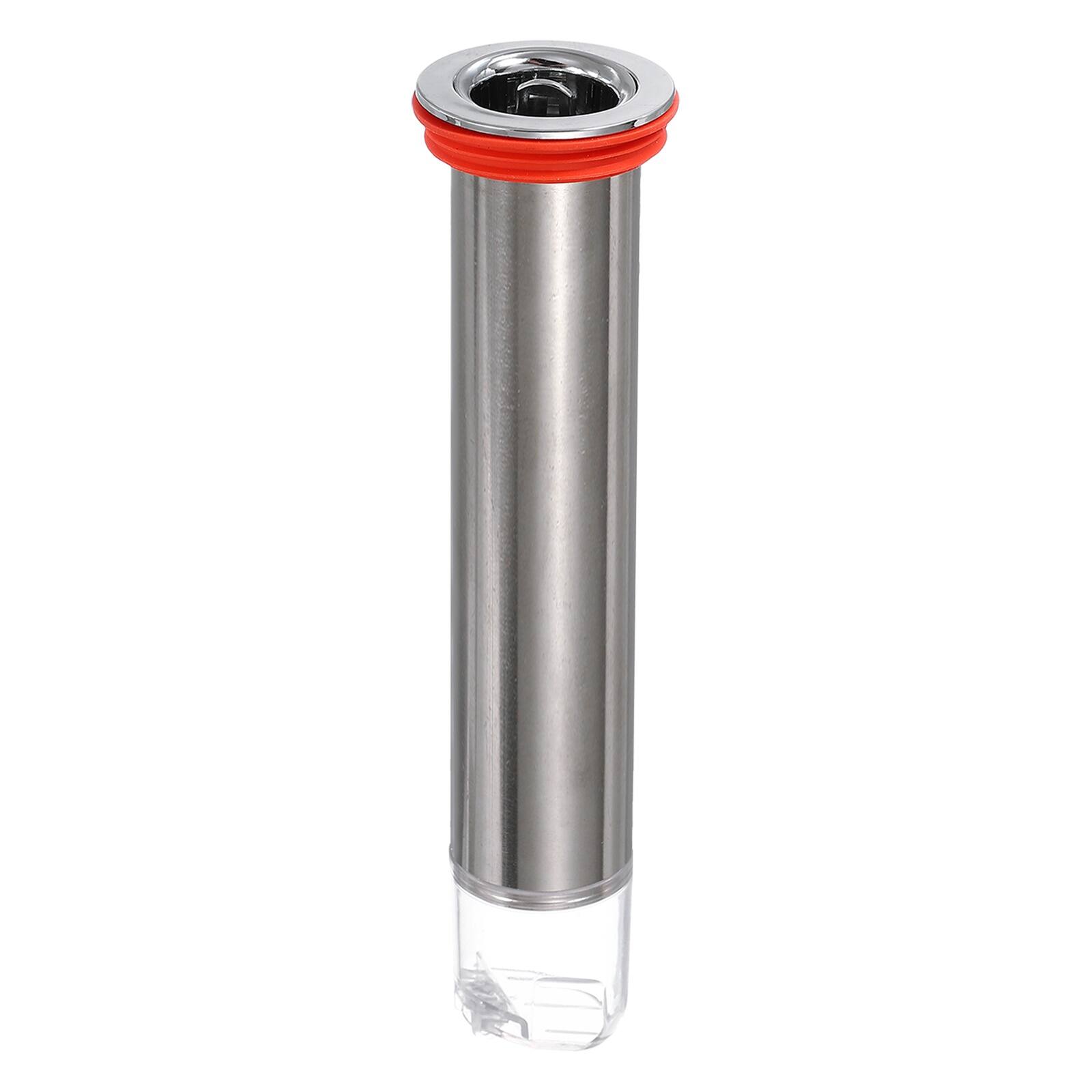Front. Unique Bargains - 6.9" Odor Proof Floor Drain, Floor Drain Cover Shower Plug Drain Backflow Preventer for Pipes Tubes Bathroom - Gold.