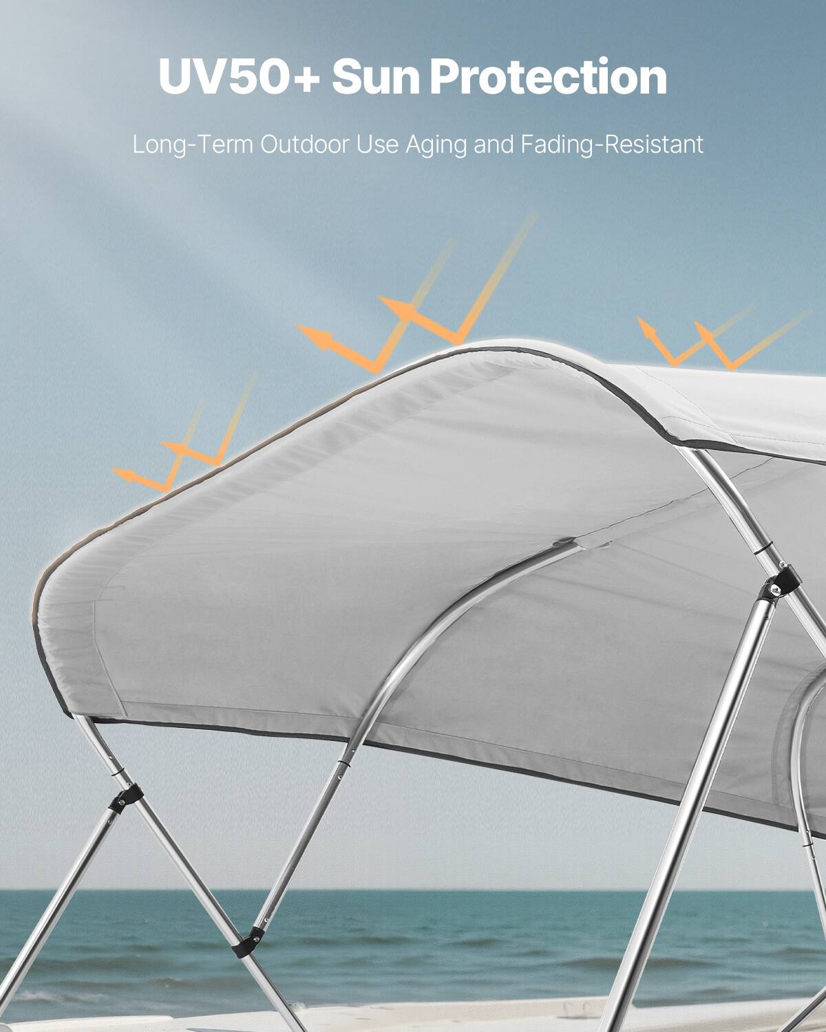 UV50+ Sun Protection  
Long-Term Outdoor Use Aging and Fading-Resistant