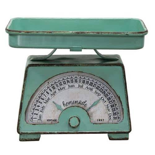 BreeBe - Vintage Scale Calendar - Green