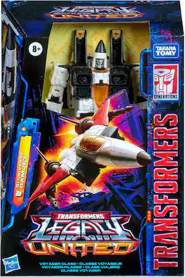 Hasbro - Transformers Legacy United Voyager Class G1 Universe Ramjet, 7-inch Converting Action Figure, for Boys and Girls Ages 8+