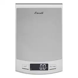 Escali - Passo High Capacity Digital Scale - Silver