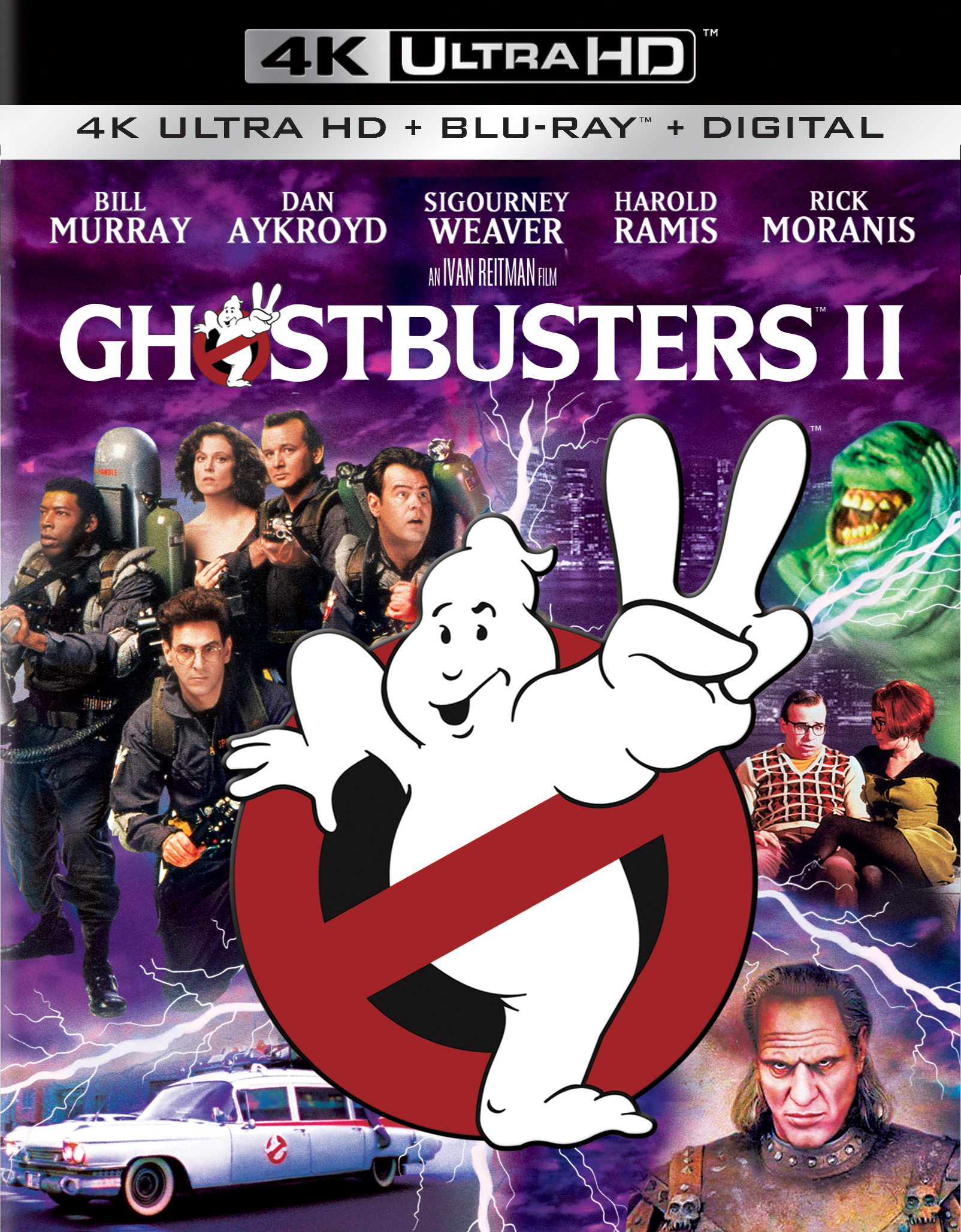 Best Buy: Ghostbusters II [Includes Digital Copy] [4K Ultra HD Blu-ray ...