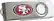 Alt View Standard 1. Centon - DataStick Swivel San Francisco 49ers 8GB USB 2.0 Flash Drive - White.