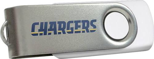 Angle Standard. Centon - DataStick Swivel San Diego Chargers 8GB USB 2.0 Flash Drive.
