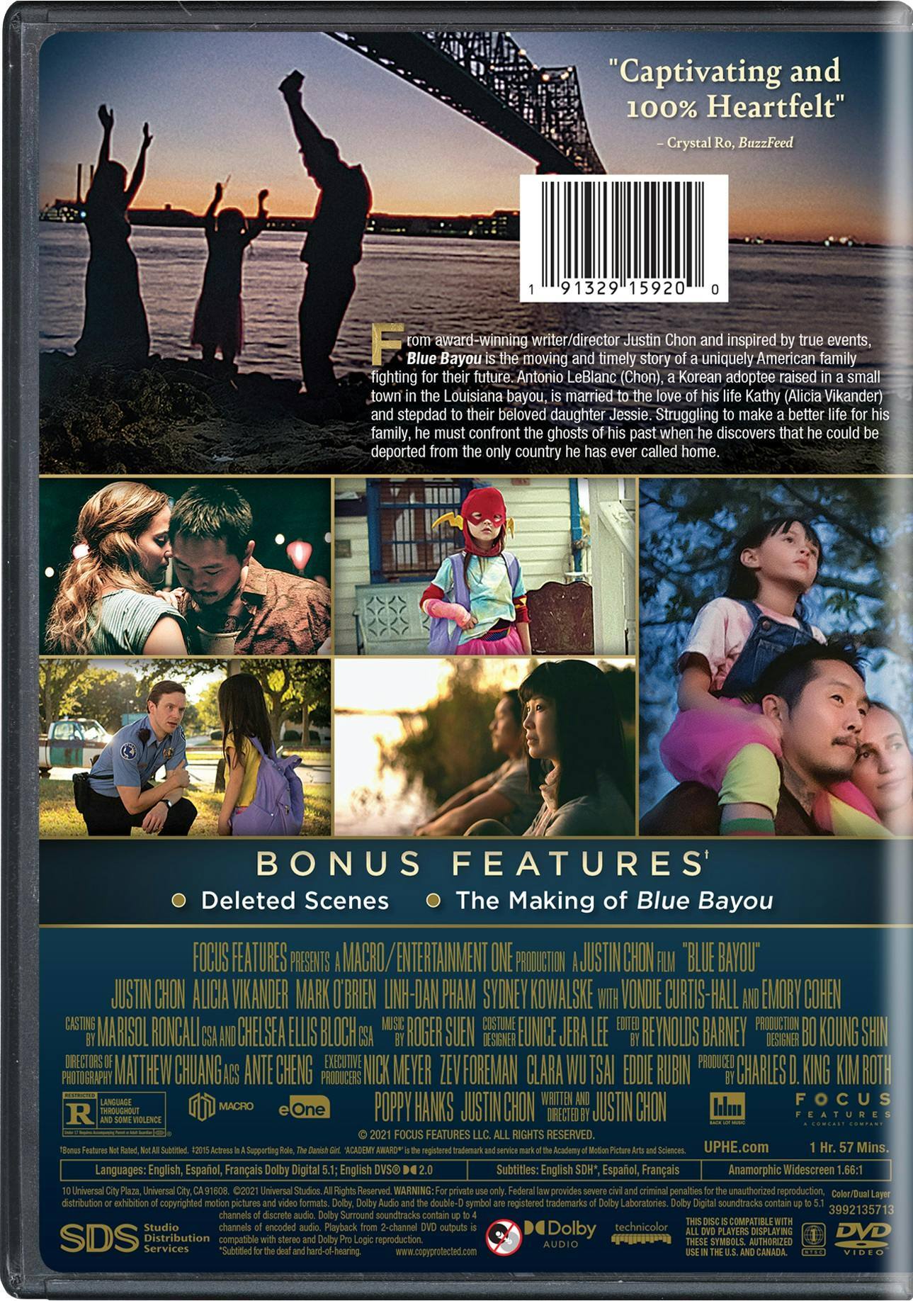 Back. Blue Bayou [DVD].