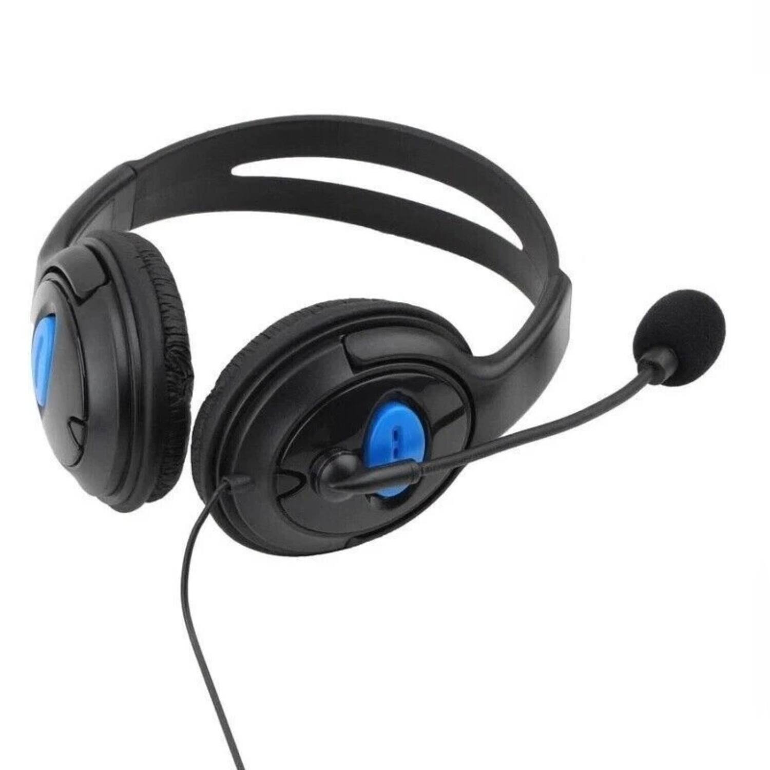 Angle. Stock Preferred - Stereo Wired Gaming Headset with Microphone - Black.