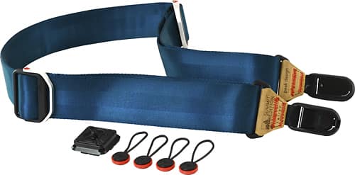 Peak Design - Slide Camera Strap - Tallac (Navy/Tan) - Angle