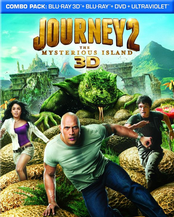  Journey 2: The Mysterious Island [3D] [Blu-ray] [Includes Digital Copy] [Blu-ray/Blu-ray 3D] [2012]