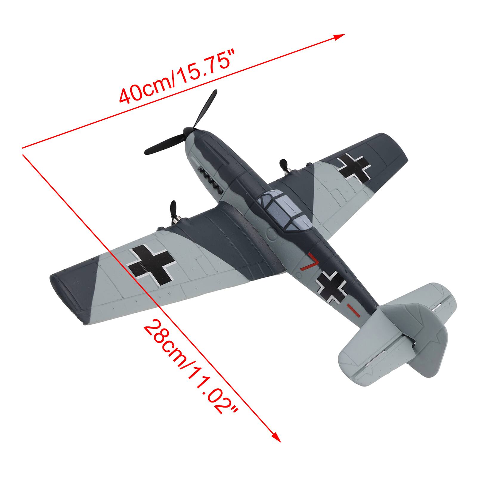 40cm/15.75" + 28cm/11.02"
