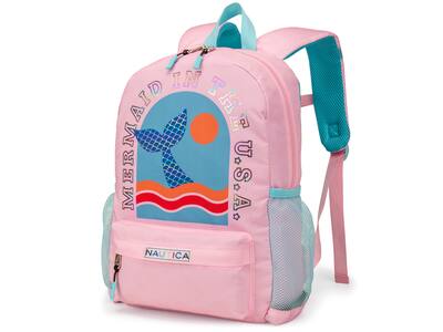 Nautica Kids Backpack for School | Mermaid Tail | 16" Tall Nautica Kids Backpack for School | Mermaid Tail | 16" Tall