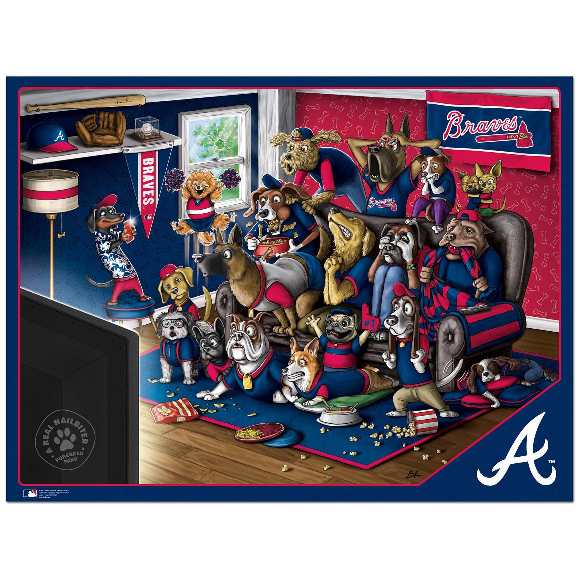 7 Braves  
Braou Braves  
#1 u Real Nailbiter A Pure Red Pans